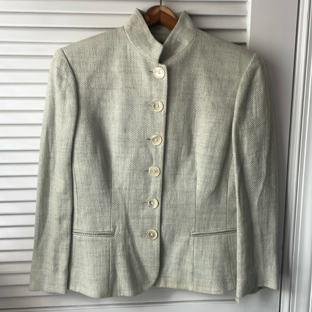 NWT Lauren Ralph Lauren Vintage Linen Jacket size 4